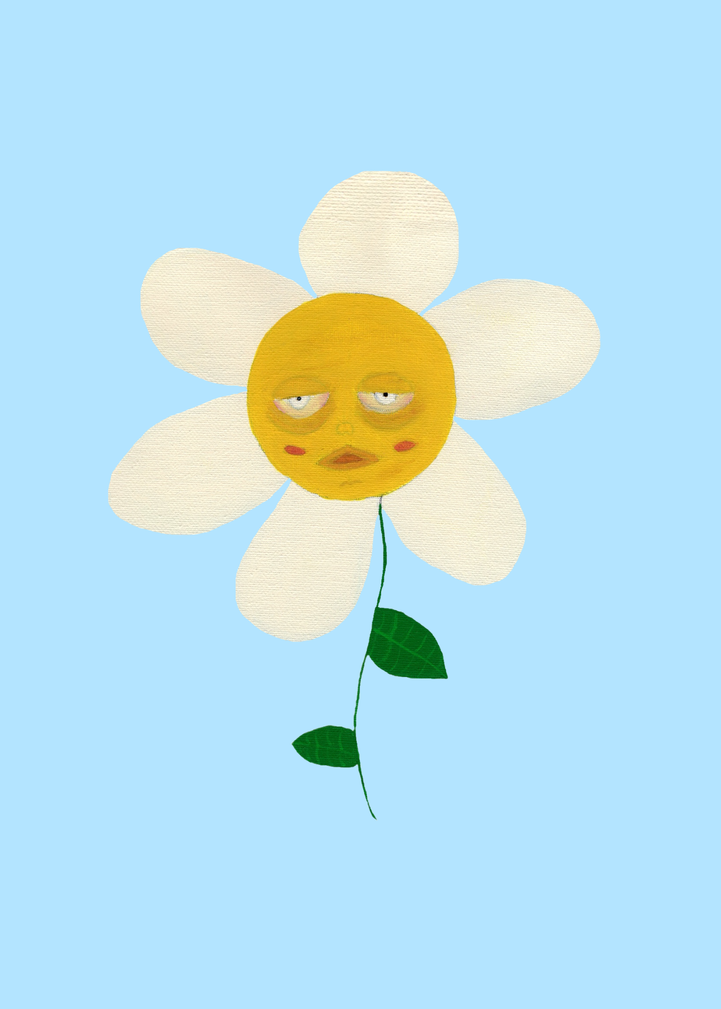 The Dazed Daisy Print