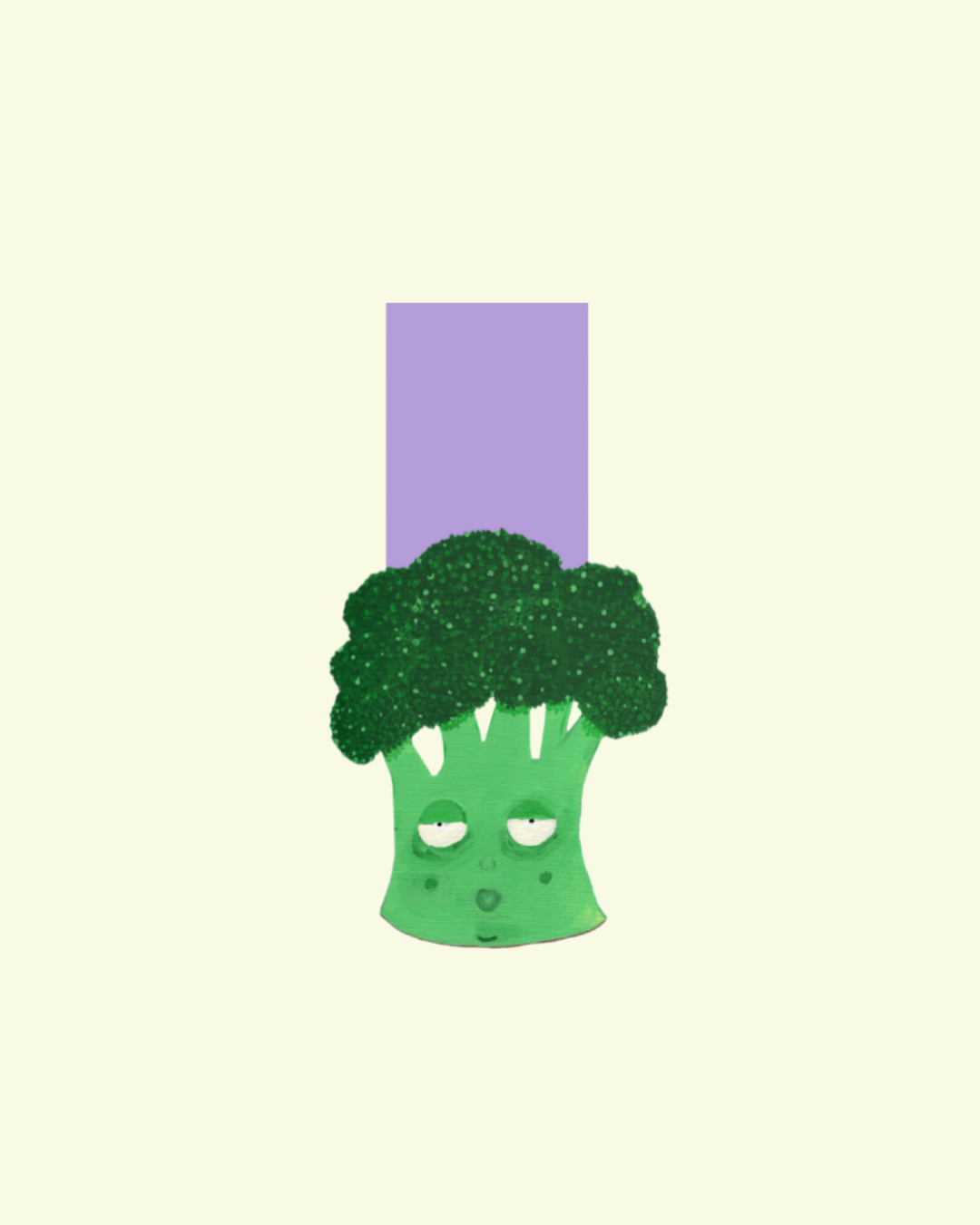 The Bored Broccoli Magnetic Bookmark