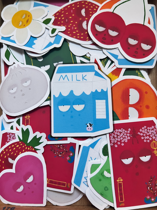 The Mellow Milk Sticker