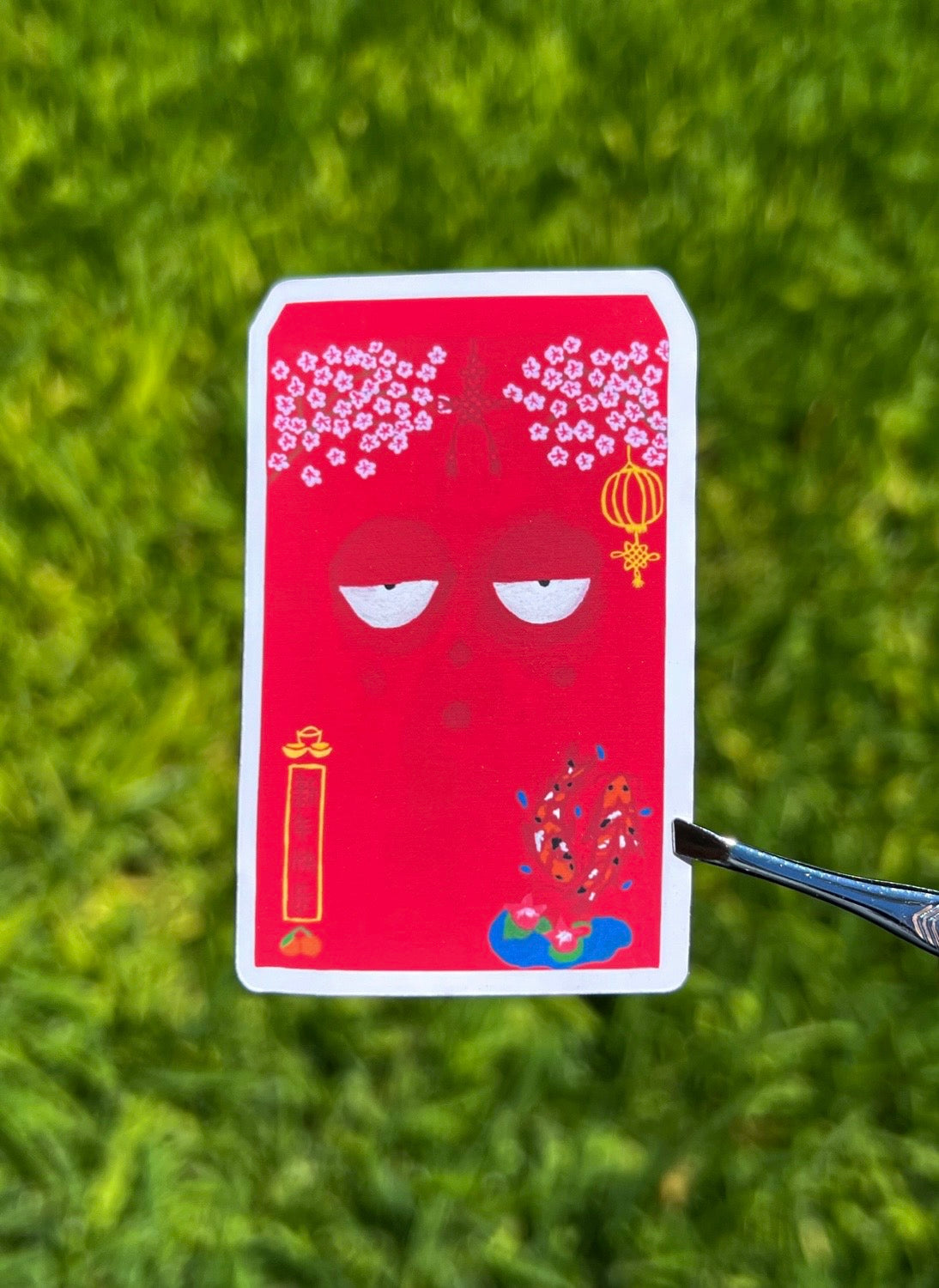 The Lazy Luck Sticker