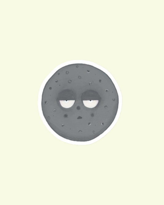 The Misfit Moon Sticker