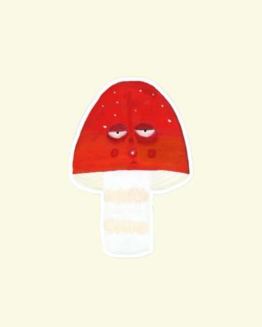 The Mindless Mushroom Sticker