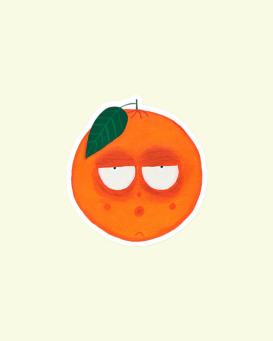 The Odd Orange Sticker
