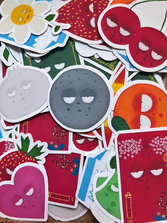 The Misfit Moon Sticker