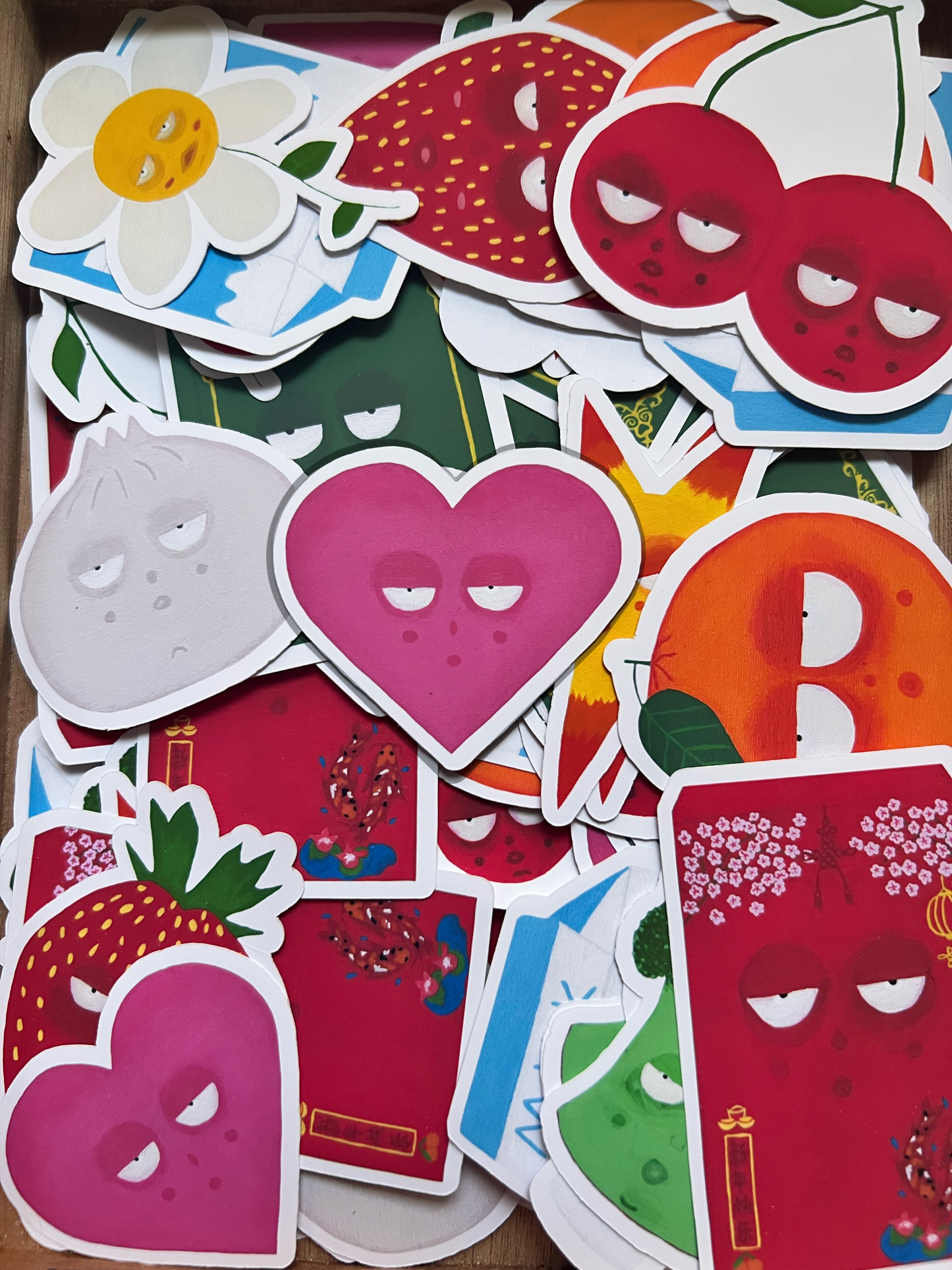 The Hazy Heart Sticker
