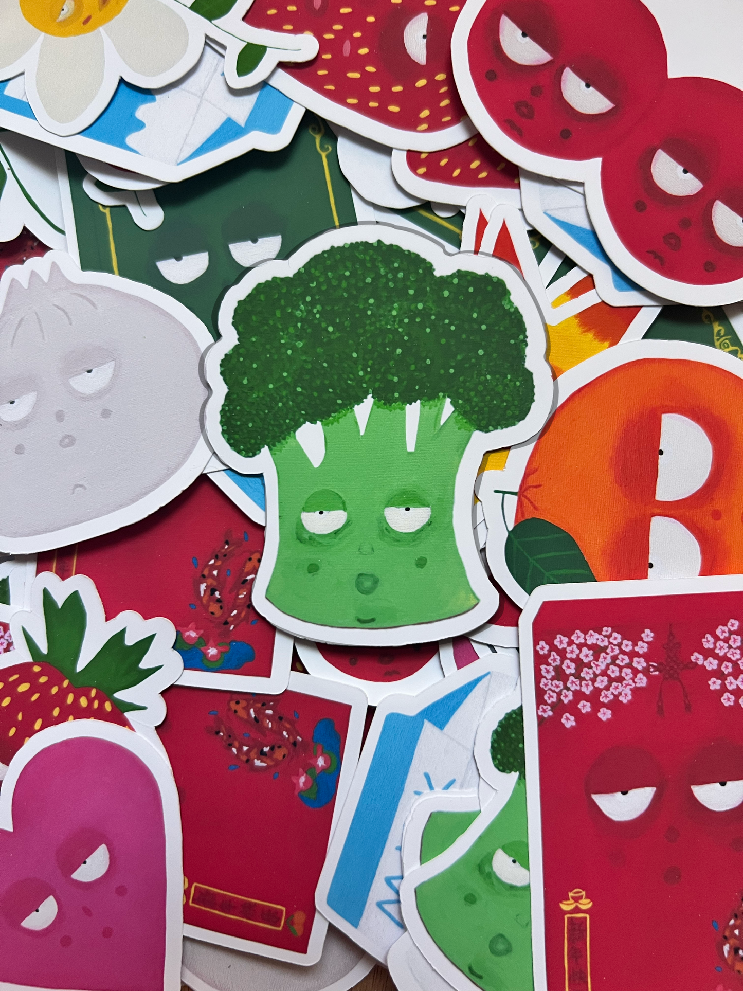 The Bored Broccoli Sticker
