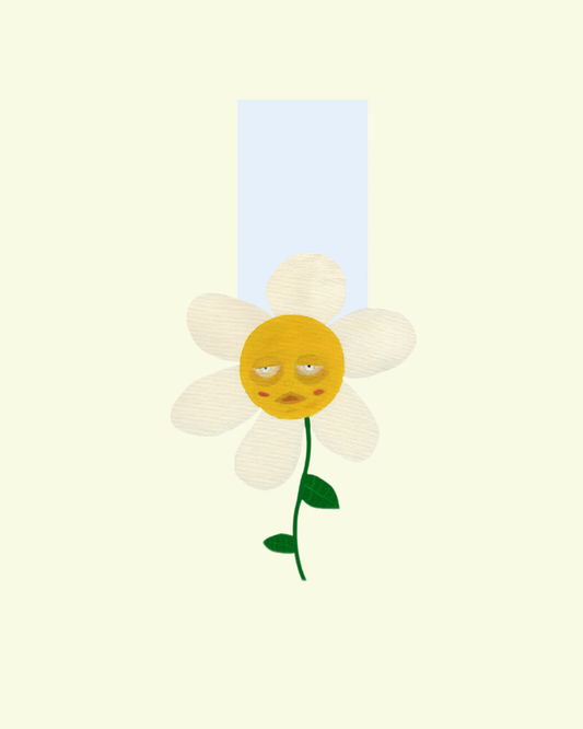 The Dazed Daisy  Magnetic Bookmark